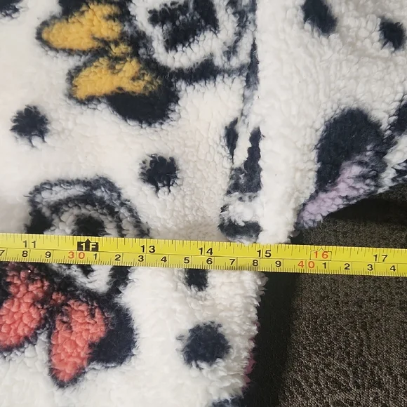 Disney Jumping Beans Fleece Jacket - Black and White Size 6. - Picture 6 of 7